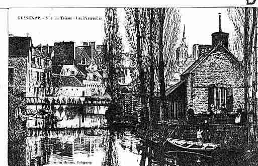 Ville de GUINGAMP Carte postale ancienne